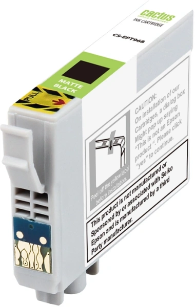 Картридж струйный Cactus CS-EPT968 T0968 черный матовый (13мл) для Epson Stylus Photo R2880