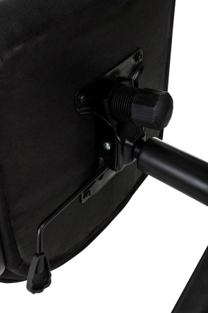 Кресло руководителя Бюрократ CH 002 Fabric черный 3C11 крестов. пластик