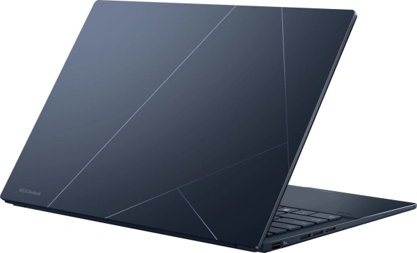 Ноутбук Asus Zenbook 14 OLED UX3405MA-QD1016 Core Ultra 9 185H 32Gb SSD512Gb Intel Arc 14" OLED FHD+ (1920x1200) noOS blue WiFi BT Cam Bag (90NB11R1-M01UB0)