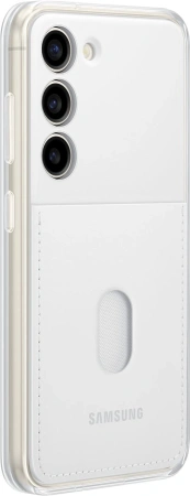 Чехол (клип-кейс) Samsung для Samsung Galaxy S23 Frame Case белый (EF-MS911CWEGRU)