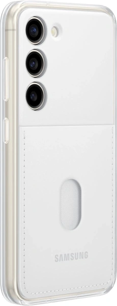 Чехол (клип-кейс) Samsung для Samsung Galaxy S23 Frame Case белый (EF-MS911CWEGRU)