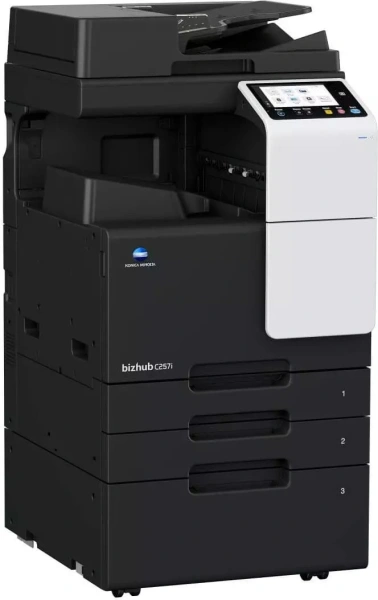 МФУ лазерный Konica Minolta Bizhub C257i (Базовый блок) (ACVD021) A3 Duplex Net черный