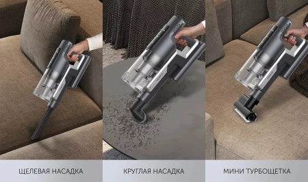 Пылесос Polaris PVCSDC 2002 500Вт графит/серебристый