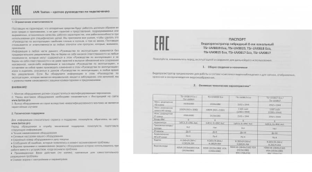 Видеорегистратор Tantos TSr-UV0818 Eco