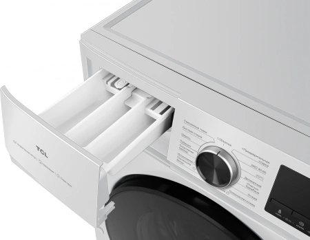Стиральная машина TCL TWOF-106W12W1 класс: A+++ загр.фронтальная макс.:6кг белый инвертер