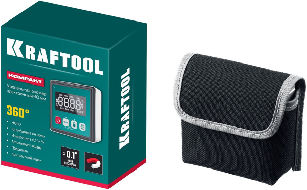 Уровень Kraftool 34687 магнит.