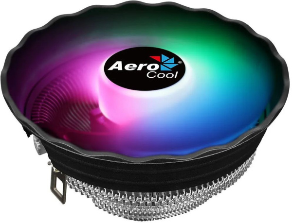 Устройство охлаждения(кулер) Aerocool Air Frost Plus Soc-AM5/AM4/1151/1200/1700 3-pin 24dB Al 110W 360gr LED Ret