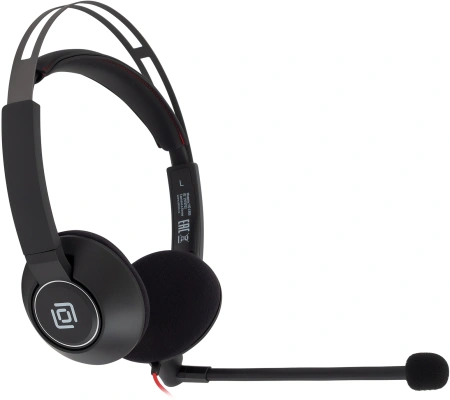 Наушники с микрофоном Оклик HS-L905 черный накладные (1978702)