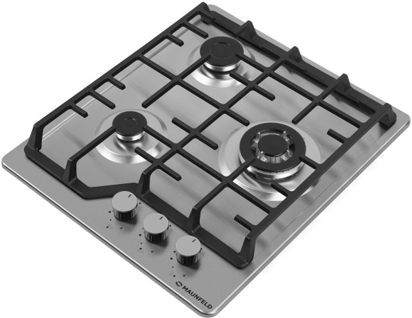 Газовая варочная поверхность Maunfeld EGHS.43.73CS/G нержавеющая сталь