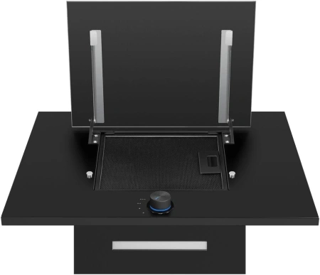 Вытяжка каминная Maunfeld Comfort 60 Side черный управление: кнопочное (1 мотор)