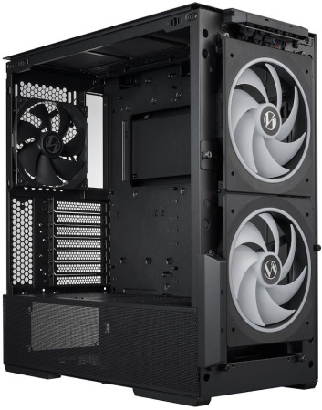 Корпус Lian-Li Lancool 216 черный без БП ATX 2x120mm 2x140mm 2xUSB3.0 audio bott PSU