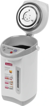 Термопот Maxwell MW-1056 3.3л. 800Вт серый/белый