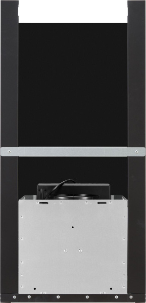 Вытяжка каминная Weissgauff Irida черный управление: кнопочное (1 мотор)