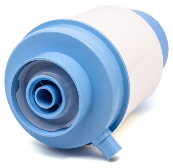 Помпа для 19л бутыли Aqua Work Дельфин Квик механический голубой/белый