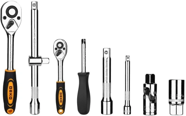 Набор инструментов Deko DKMT72-1 72 предмета (жесткий кейс)