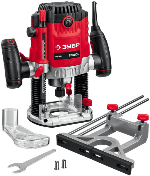 Фрезер Зубр ФМ-1900 1900Вт 23000об/мин макс.ход:50мм