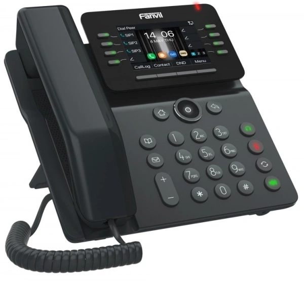 Телефон IP Fanvil V63 черный