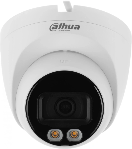 Видеокамера IP Dahua DH-IPC-HDW2449TP-S-LED-0360B 3.6-3.6мм цв. корп.:белый