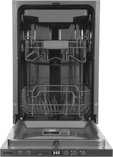 Посудомоечная машина встраив. Hyundai HBD 474 2100Вт узкая серебристый