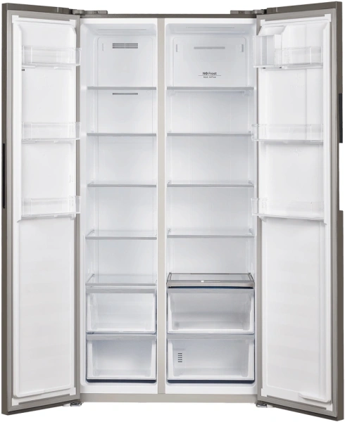 Холодильник Maunfeld MFF191NFSX 3-хкамерн. нержавеющая сталь