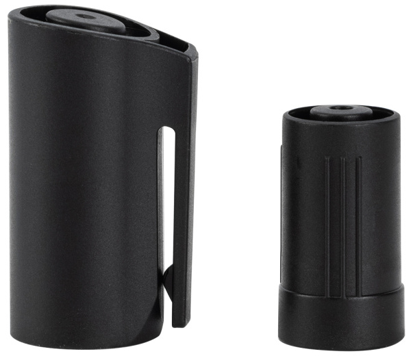 Маркер перманентный Deli EU72-BK двойной пиш. наконечник 1-5мм черный