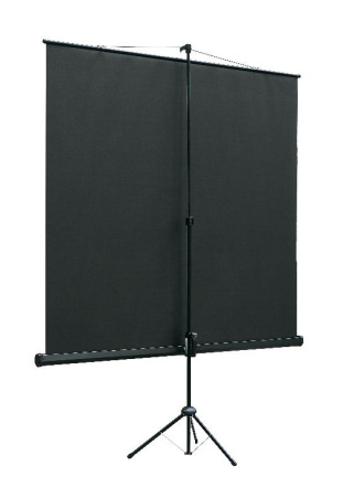 Экран на треноге Lumien 200x200см Eco View LEV-100103 1:1 напольный рулонный