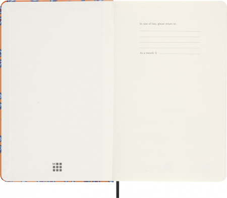 Еженедельник Moleskine LE PRESCIOUS & ETHICAL SILK 130х210мм недатир. обложка текстиль 240стр. оранж