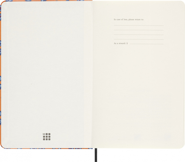 Еженедельник Moleskine LE PRESCIOUS & ETHICAL SILK 130х210мм недатир. обложка текстиль 240стр. оранж