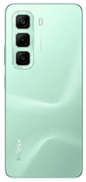 Смартфон Infinix X6882 Hot 50 256Gb 6Gb зеленый моноблок 3G 4G 2Sim 6.78" 1080x2460 Android 14 50Mpix 802.11 a/b/g/n/ac NFC GPS GSM900/1800 GSM1900 TouchSc Protect FM microSD max2048Gb