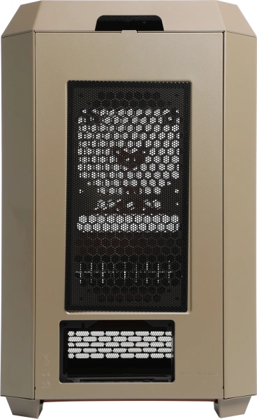 Корпус Thermaltake The Tower 300 Gravel Send коричневый без БП mATX 8x120mm 6x140mm 2xUSB3.0 audio bott PSU