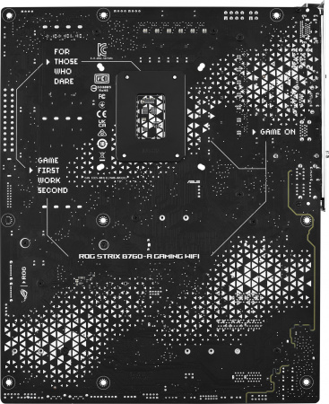 Материнская плата Asus ROG STRIX B760-A GAMING WIFI Soc-1700 Intel B760 4xDDR5 ATX AC`97 8ch(7.1) 2.