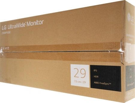 Монитор LG 29" UltraWide 29WP500-B черный IPS LED 21:9 (Ultrawide) HDMI матовая 350cd 178гр/178гр 2560x1080 75Hz FHD 5.2кг