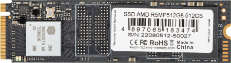 Накопитель SSD AMD PCI-E 3.0 x4 512Gb R5MP512G8 Radeon M.2 2280