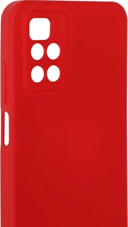 Чехол (клип-кейс) BoraSCO для Xiaomi Redmi 10 красный (40472)