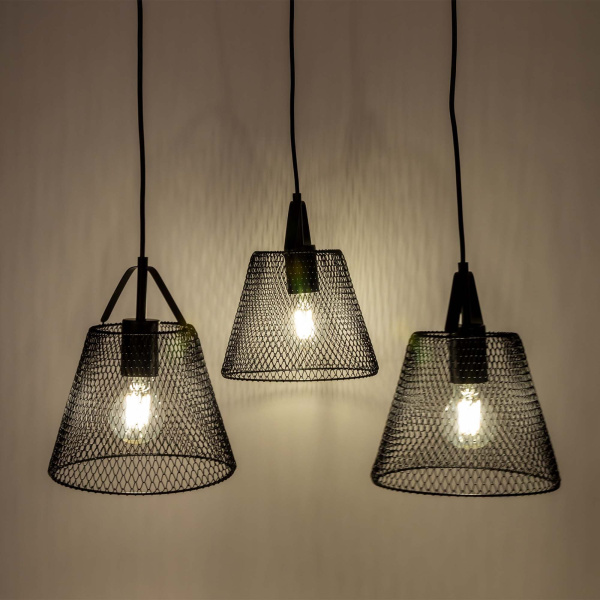 Светильник Hiper Grid H155-2 подвес. черный