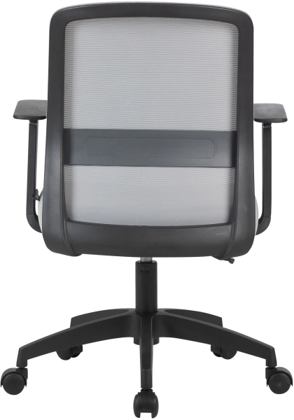 Кресло Cactus CS-MC333-GY серый сиденье серый сетка/ткань низк.спин. крестов. пластик пластик черный