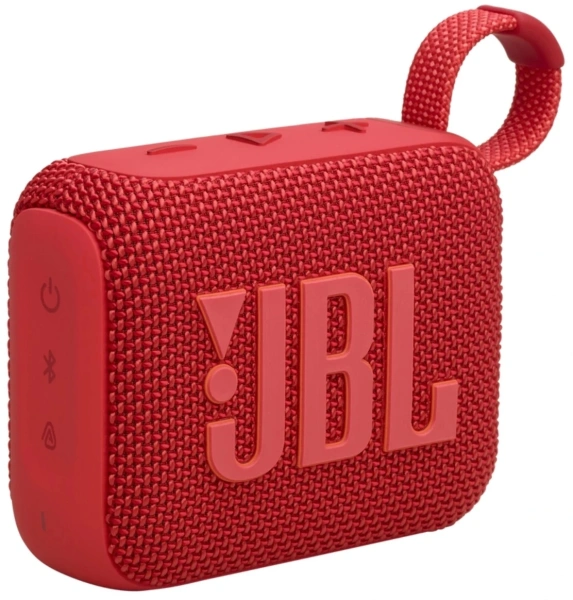 Колонка порт. JBL GO 4 красный 4.2W 1.0 BT 850mAh (JBLGO4RED)
