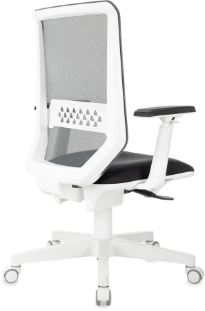 Кресло Бюрократ MC-W611N темно-серый TW-04 38-417 сетка/ткань крестов. пластик пластик белый