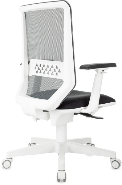 Кресло Бюрократ MC-W611N темно-серый TW-04 38-417 сетка/ткань крестов. пластик пластик белый