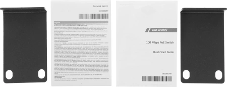 Коммутатор Hikvision DS-3E0326P-E/M(B) 25x100Mb неуправляемый