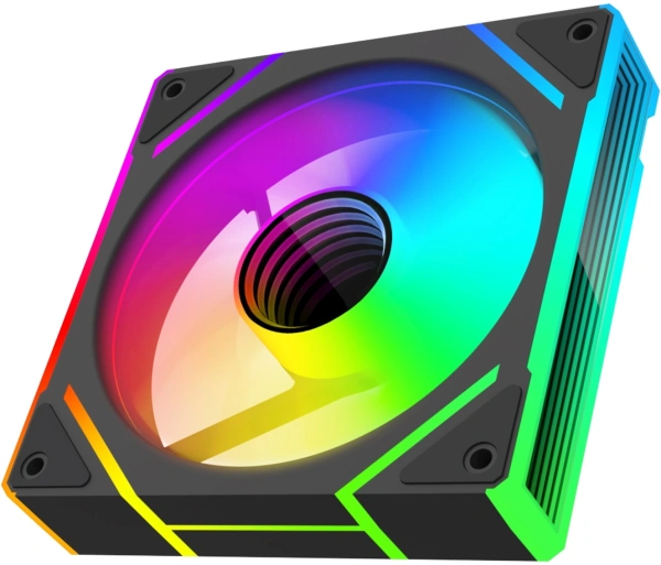 Вентилятор для корпуса Bloody BD-CF120ARGB2 ARGB 120х120x25 черный 4-pin 26дБ (BD-CF120ARGB2-BK) Ret