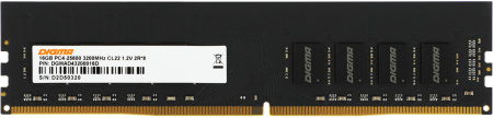 Память DDR4 16Gb 3200MHz Digma DGMAD43200016D RTL PC4-25600 CL22 DIMM 288-pin 1.2В dual rank Ret