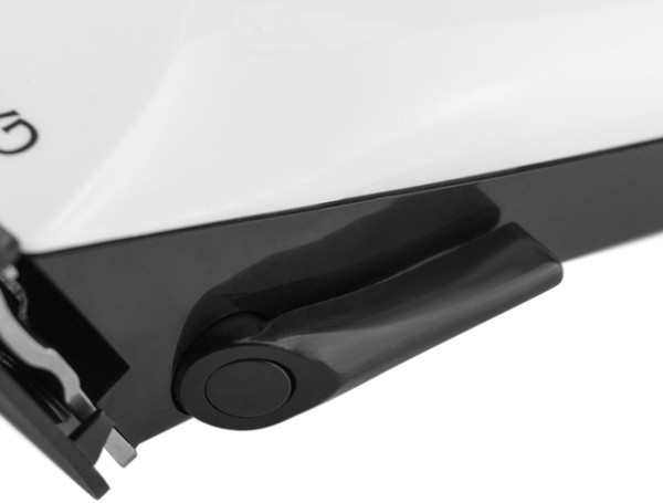 Машинка для стрижки Galaxy Line GL 4106 белый/черный 12Вт (насадок в компл:6шт)