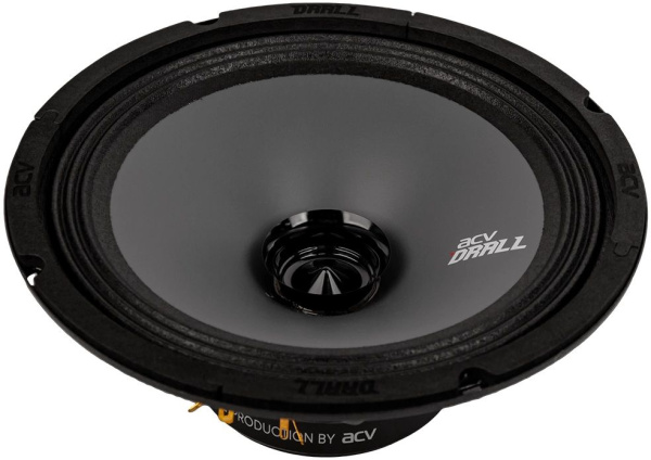 Колонки автомобильные ACV DRALL DR8 (без решетки) 300Вт 96дБ 3Ом 20см (8дюйм) (ком.:2кол.) широкополосные однополосные