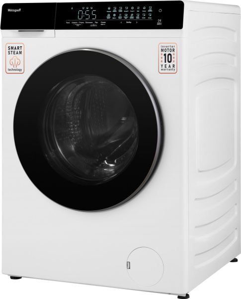 Стиральная машина Weissgauff WMD 788 класс: A+++ загр.фронтальная макс.:12кг (с сушкой) белый инвертер