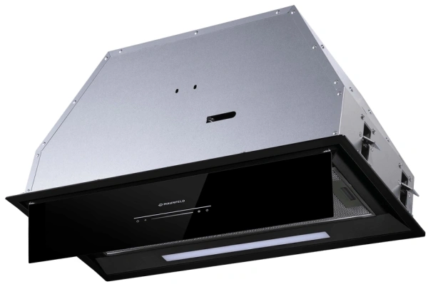 Вытяжка встраиваемая Maunfeld Nebula 60 черный/стекло управление: ползунковое (1 мотор)