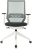 Кресло Бюрократ MC-W611NL серый TW-04 38-417 сетка/ткань крестов.4-луч. пластик пластик белый