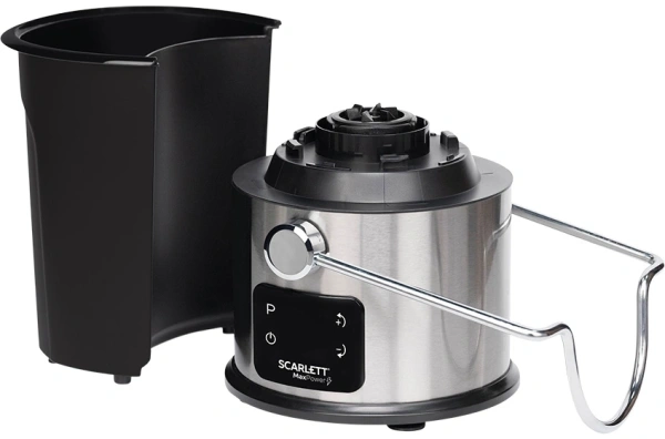 Соковыжималка центробежная Scarlett SC-JE50S62 1600Вт рез.сок.:1000мл. серебристый/черный