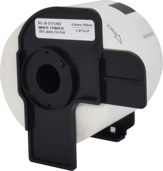 Картридж ленточный Cactus CS-DK11202 DK-11202 черный для Brother P-touch QL-500, QL-550, QL-700, QL-800