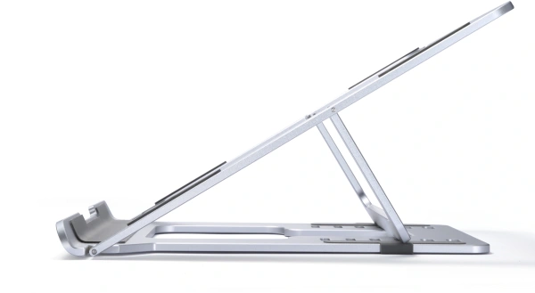 Подставка для ноутбука Buro BU-LS120 238x17x215мм 450г алюминий серебристый